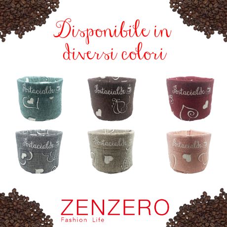 Porta Cialde Caffè in Tessuto