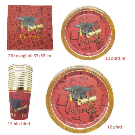 Set Tavola Laurea