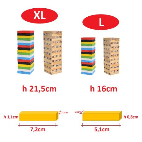 TORRE Puzzle in LEGNO