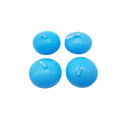 4 Candela Galleggiante Big - Ø4,5cm