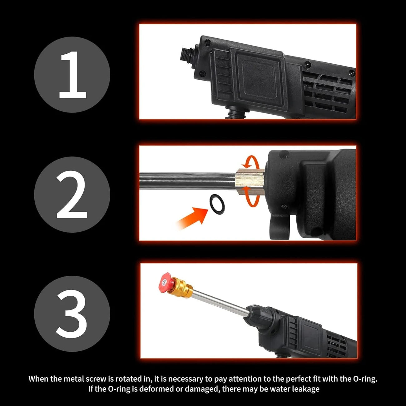 Idropulitrice Portatile a Batteria – Alta Pressione per Auto e Esterni | 12V–24V Ricaricabile