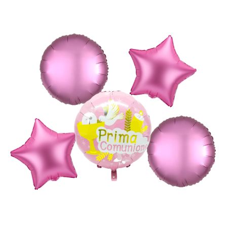 Palloncini Prima Comunione - Set Mylar 5 pz