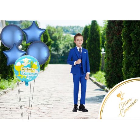 Palloncini Prima Comunione - Set Mylar 5 pz