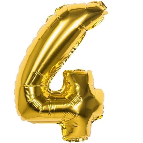 PALLONCINO a forma di NUMERO in Mylar - 100 cm