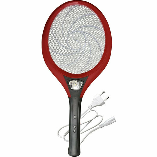 Racchetta Fulmina Insetti Ricaricabile con Luce LED – 51,5 cm – USB + Presa – 3 Colori