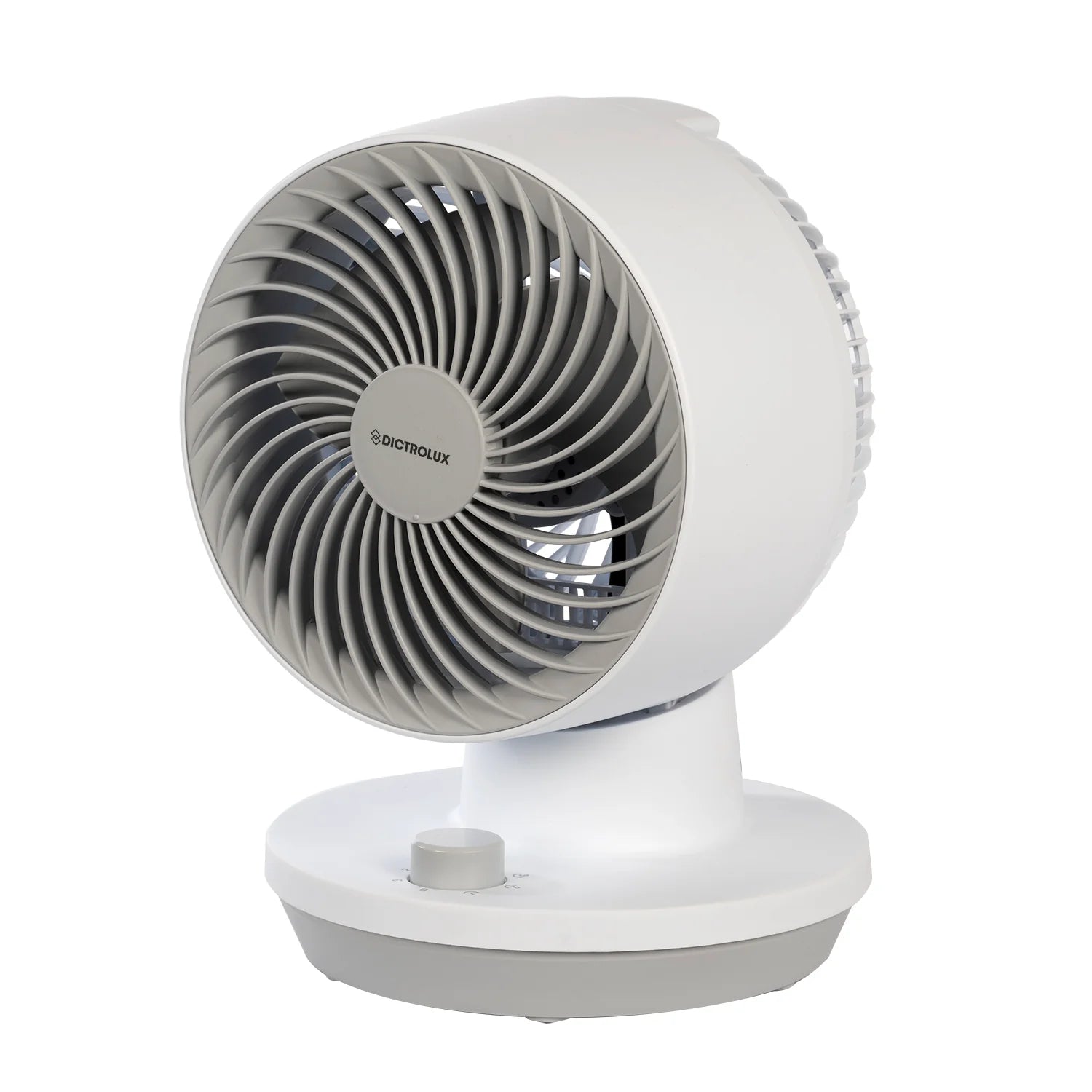 Eucomir Ventilatore USB 6 Pollici – 3 Velocità, Rotazione 360°, Batteria 1500mAh, Blu