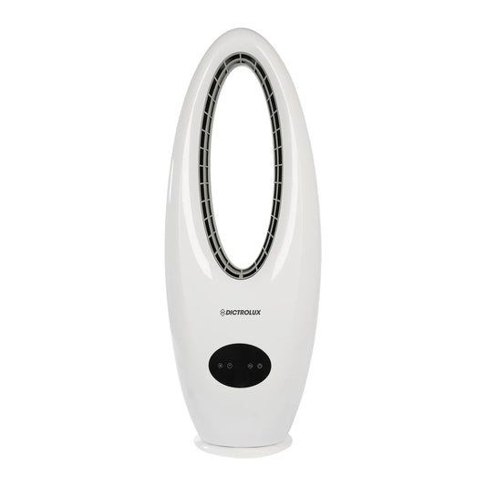 Ventilatore a Torre Senza Pale Fan Plus-White 45W – Touch, Telecomando, Timer 8h