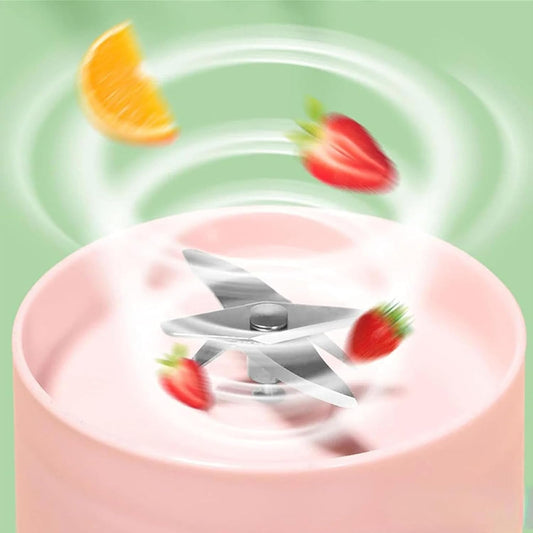 Frullatore Portatile USB 420ml – Smoothie Maker Ricaricabile | 3 Varianti Colore