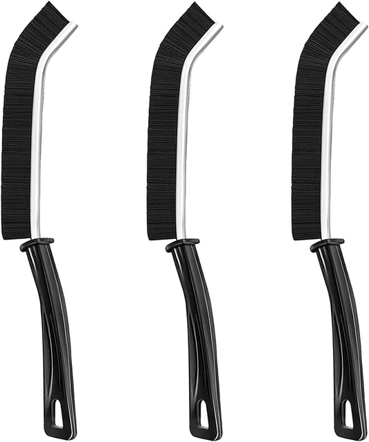 Spazzole Angolari per Pulizia Profonda – Set 3 Pezzi per Fughe, Finestre, Tastiere e Auto