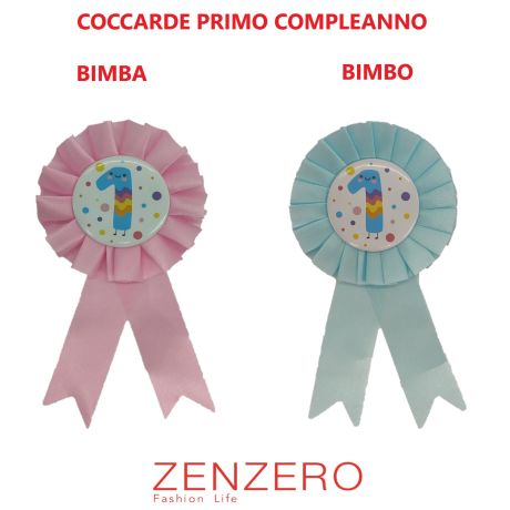Coccarda per FESTA Primo Compleanno
