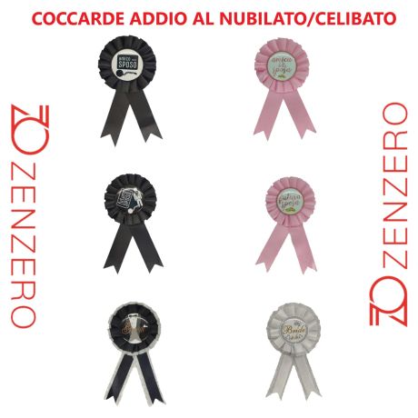 Coccarda per Festa Addio al Nubilato - Sposa