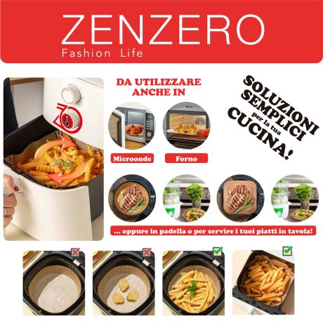 Cestini per Friggitrice ad Aria Tondi