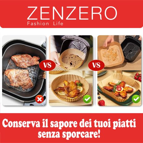 Cestini per Friggitrice ad Aria Tondi