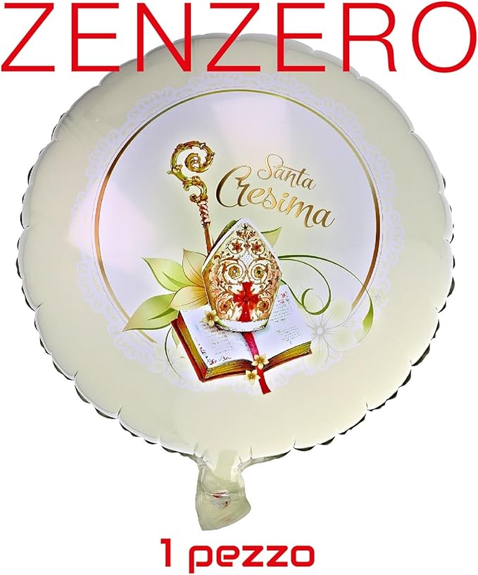 Decorazioni per Festa Santa Cresima - Palloncino Ø 45 cm