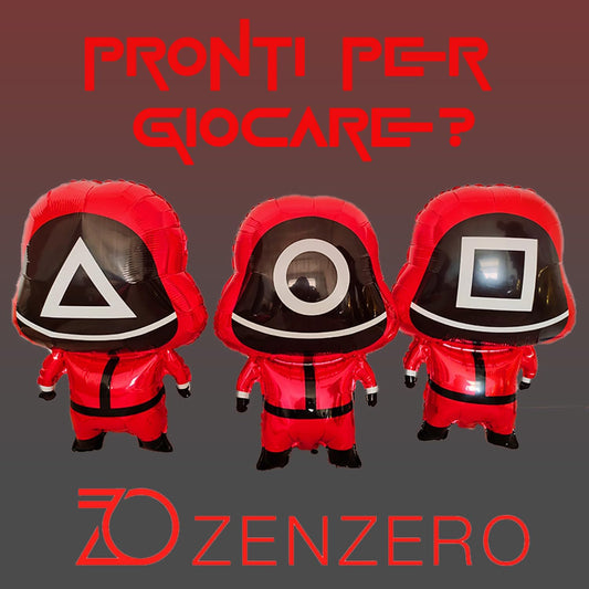 Set Palloncini Squid Game