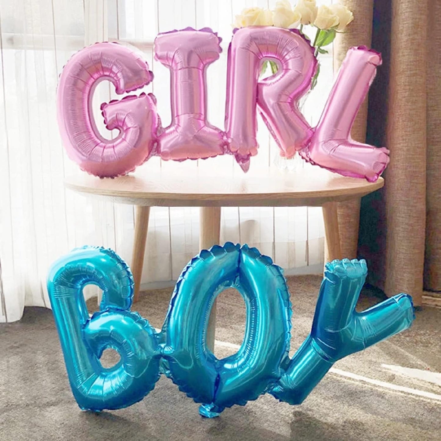 Kit Palloncini Gender Reveal “Boy or Girl” – Decorazioni Baby Shower per Feste a Tema