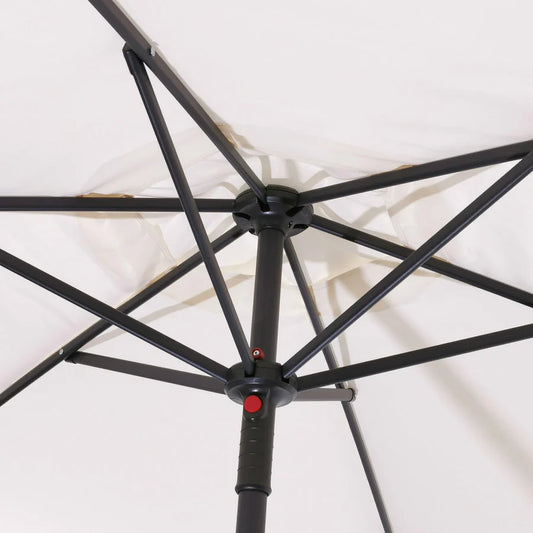 Ombrellone da Giardino Ø225 cm Colore Beige – Struttura in Acciaio con Telo Impermeabile – Elegante e Robusto