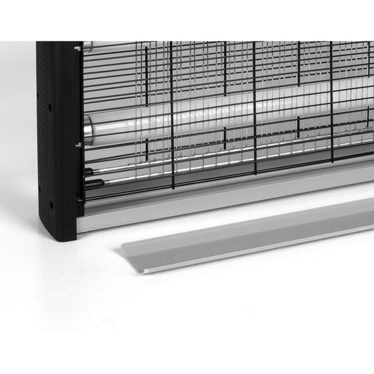 Zanzariera Elettrica Mosquito Shock 80 m² – 30W con Lampade UVA, Vassoio e Catenella