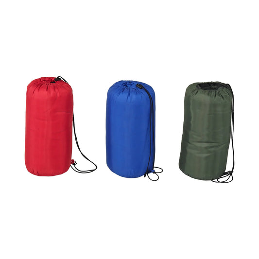 Sacco a Pelo 190x75 cm con Custodia – 100% Poliestere, 3 Colori Assortiti