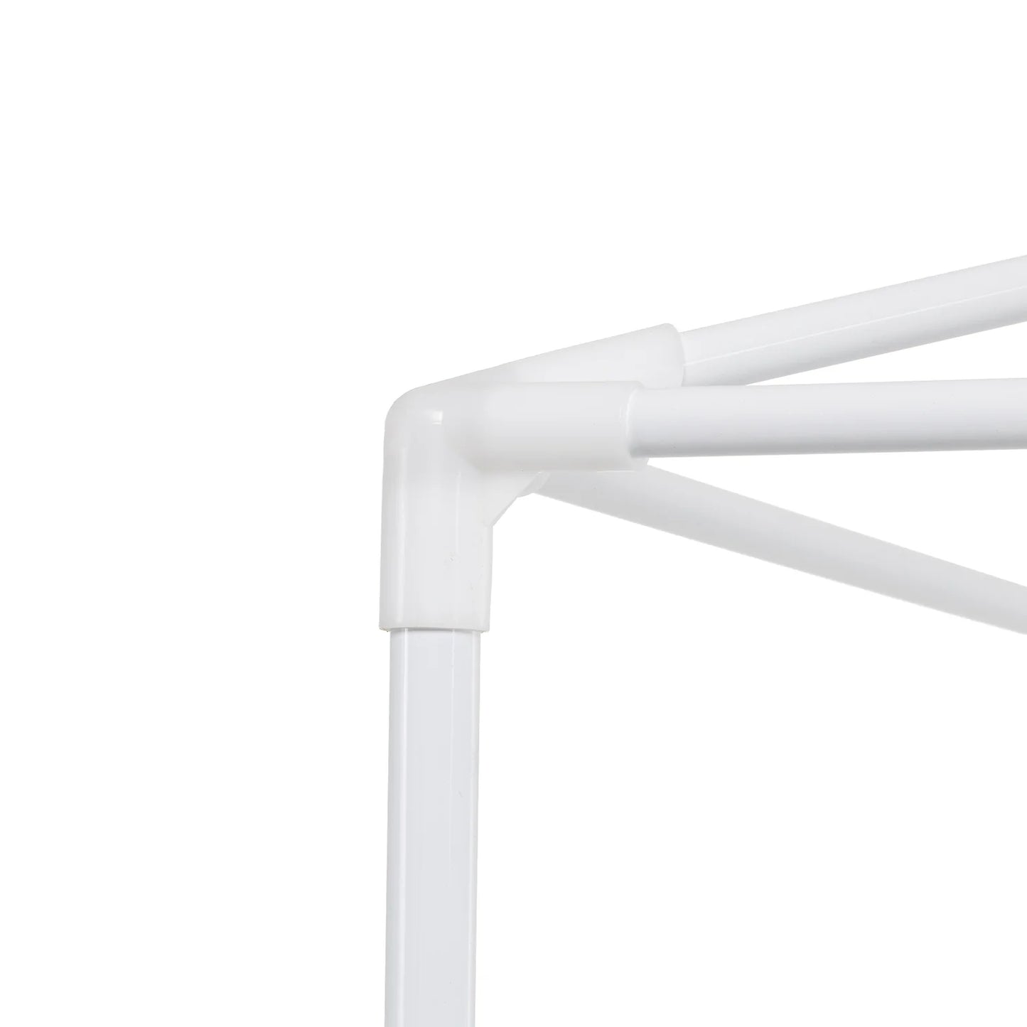 Gazebo da Giardino 3x3 m – Struttura in Metallo, Telo Verde Polietilene 100 g/m²