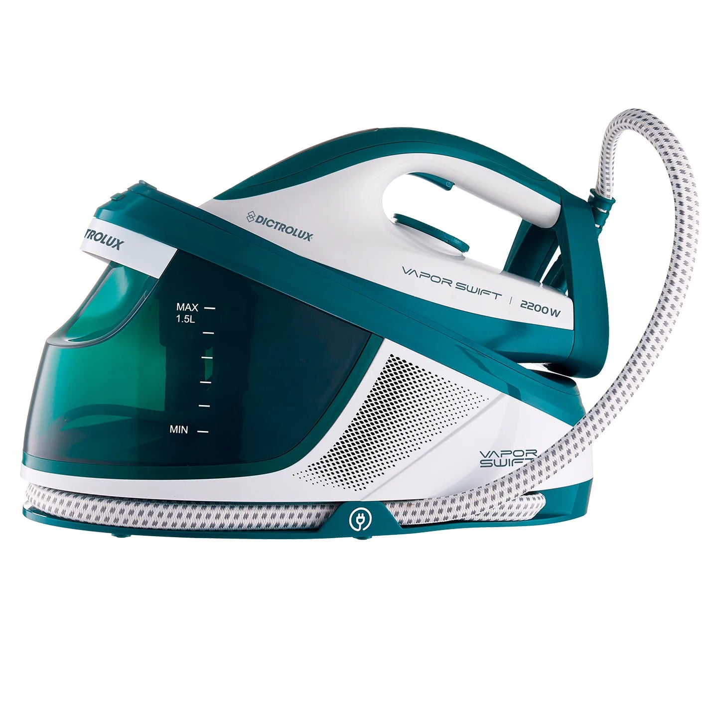 Ferro da Stiro con Caldaia Vapor Swift ECO – 2200W, Piastra in Ceramica, Tecnologia ECO SYSTEM, Serbatoio 1,5L