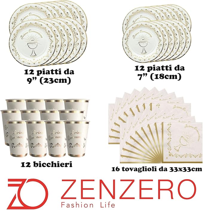 Set Tavola Prima Comunione