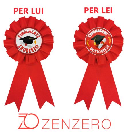 Coccarda per Festa Laurea