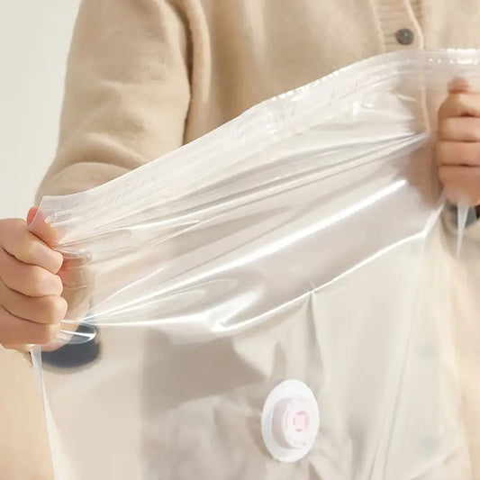 Sacco Sottovuoto Salvaspazio per Abiti, Coperte e Piumoni