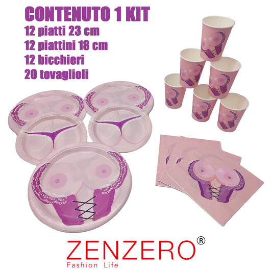 Kit Festa Addio al Celibato - 56 Pezzi