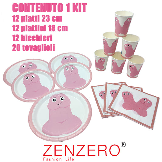 Kit Addio al Nubilato 56 Pezzi