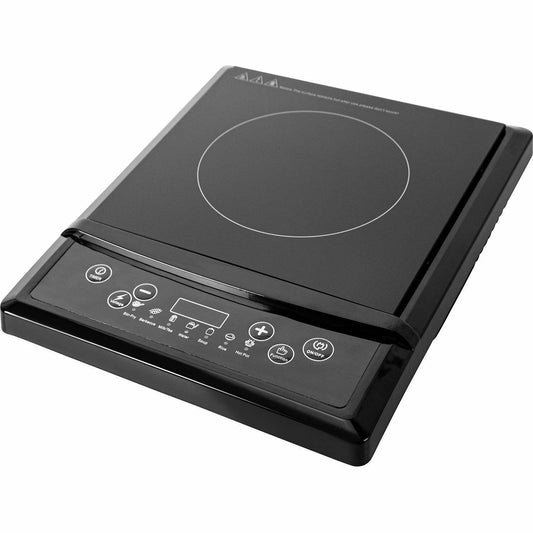 Piastra a Induzione Elettrica 1800W Compatta – 8 Livelli di Temperatura, 7 Funzioni Cottura, Timer 3 Ore