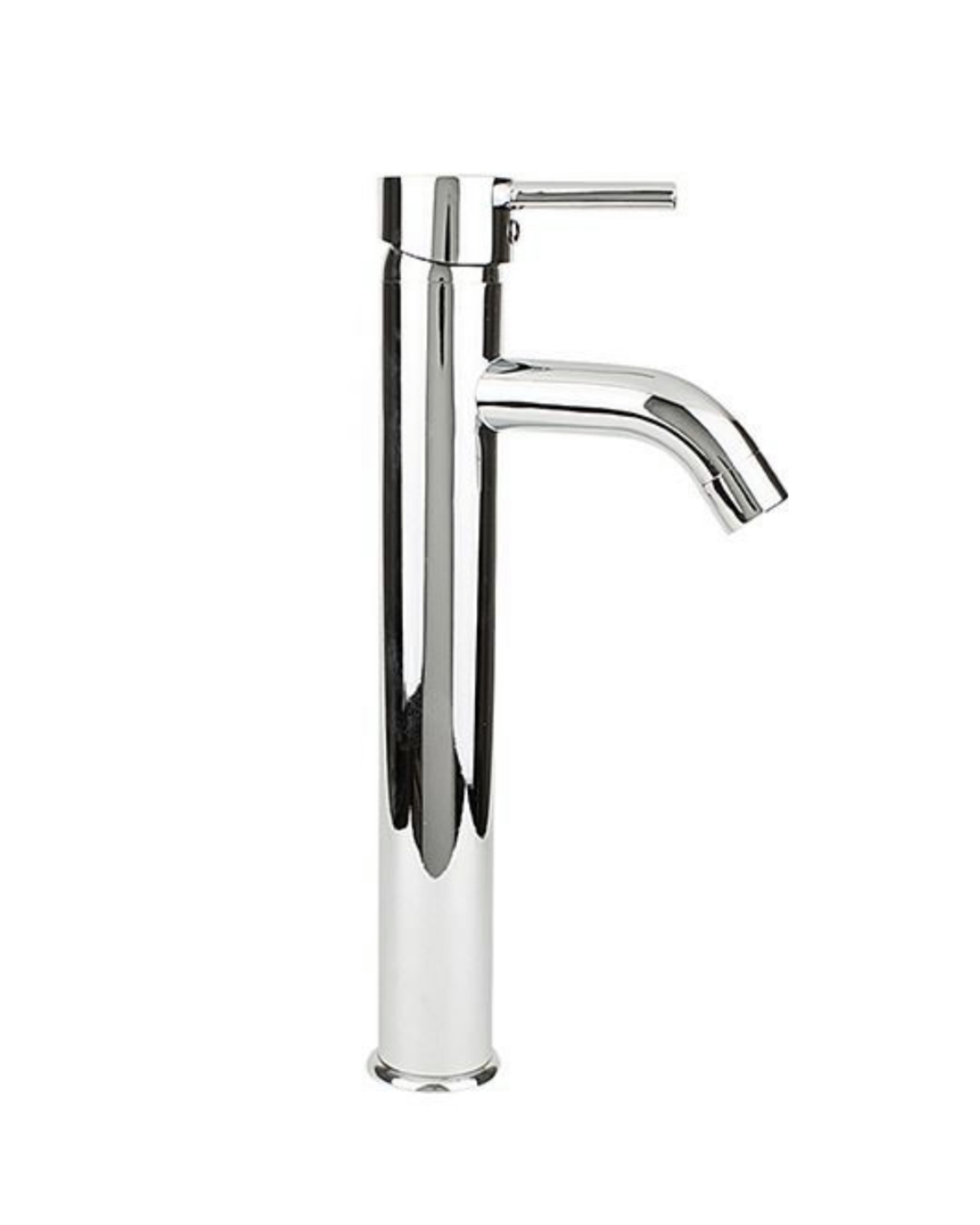 Miscelatore Lavabo Alto PISA - Rubinetto Bagno in Ottone Cromato con Risparmio Idrico e Aeratore Anticalcare