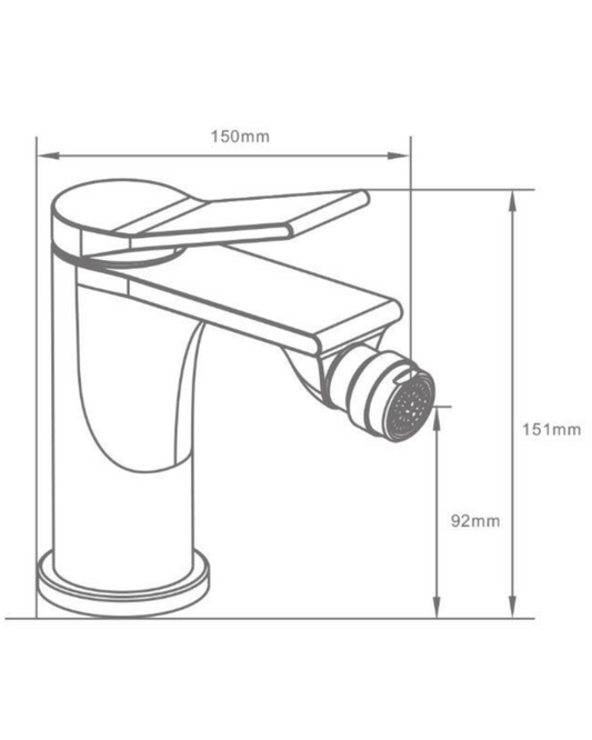 Miscelatore Monocomando Design per Lavabo