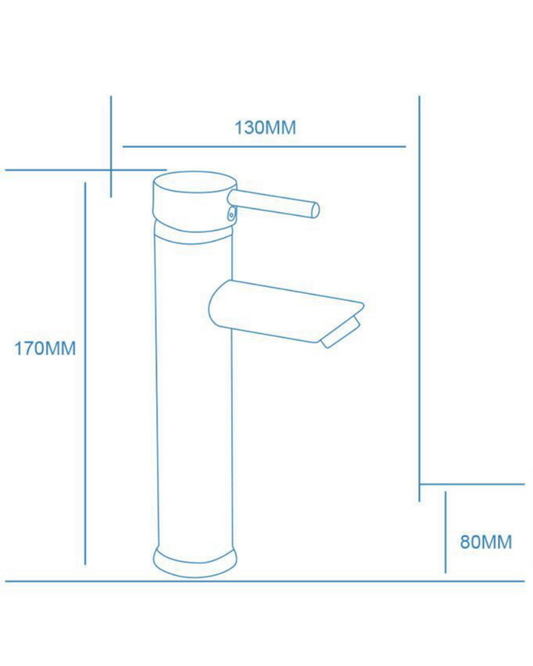 Stile e Funzionalità: Miscelatore Per Lavabo RAY - Nero