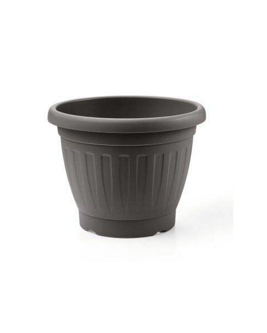 Vaso Classico in Plastica – Antracite | Disponibile in 20, 40, 50, 60 cm