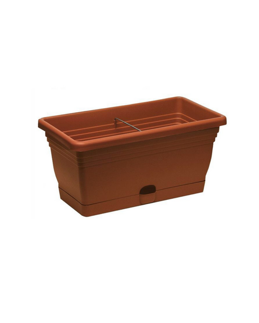 Fioriera Rettangolare con Serbatoio d’Acqua – 60, 80, 100 cm