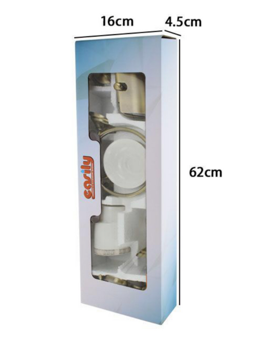 Set Accessori Bagno 6 Pezzi in Ottone Antico – Eleganza Retrò da Parete