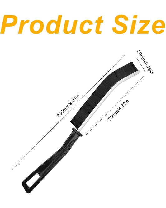 Spazzole Angolari per Pulizia Profonda – Set 3 Pezzi per Fughe, Finestre, Tastiere e Auto