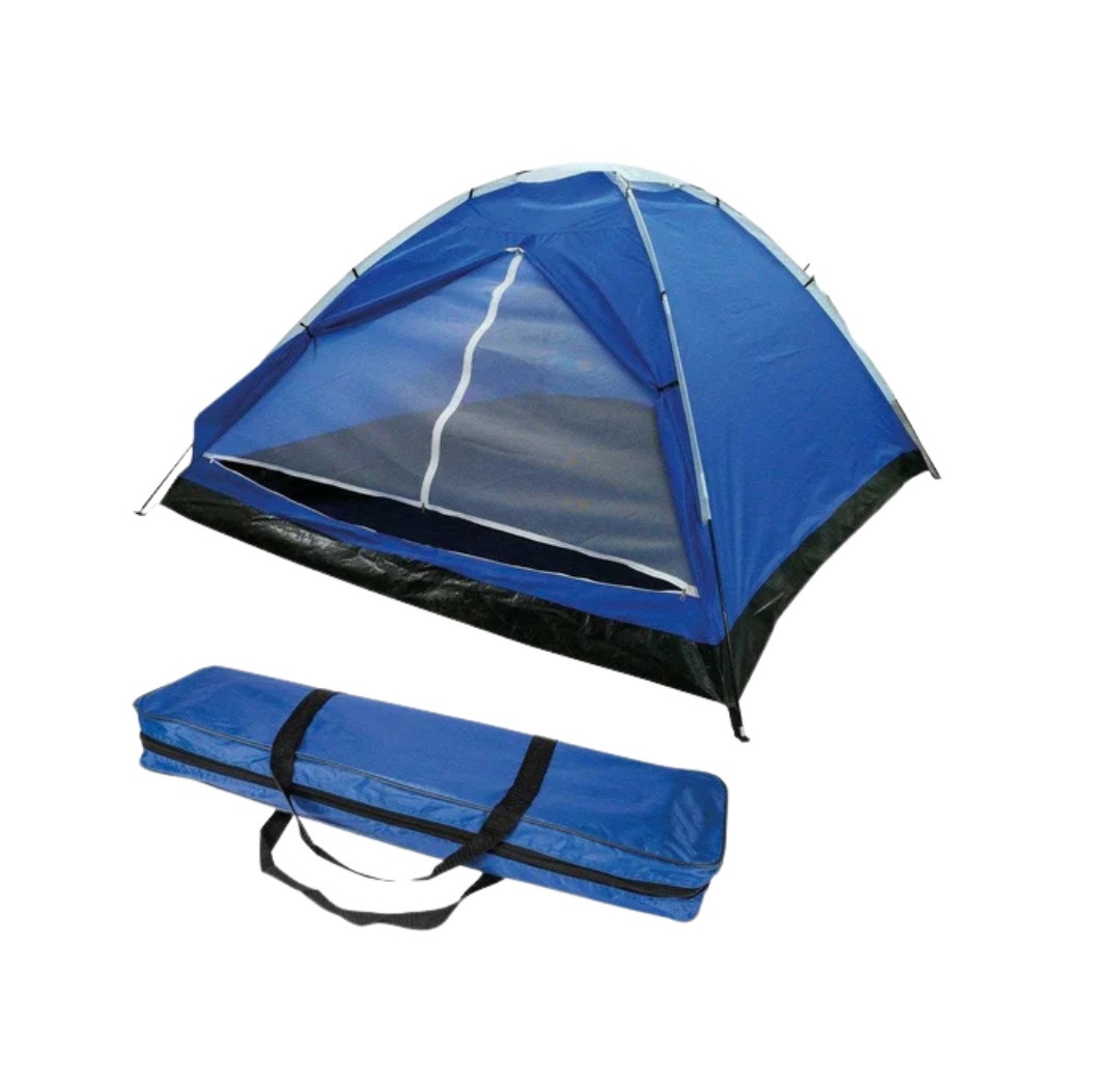 Tenda da Campeggio 4 Posti con Zanzariera e Borsa – Impermeabile e Facile da Montare