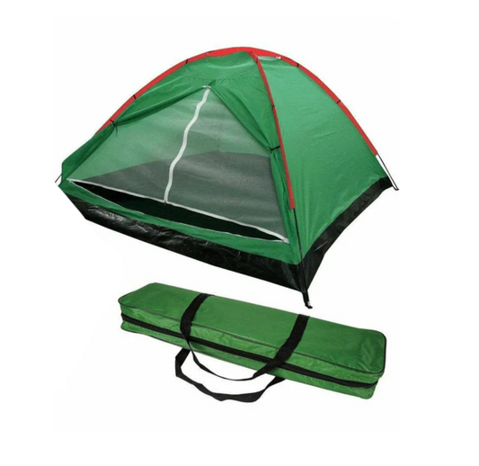 Tenda da Campeggio 4 Posti con Zanzariera e Borsa – Impermeabile e Facile da Montare