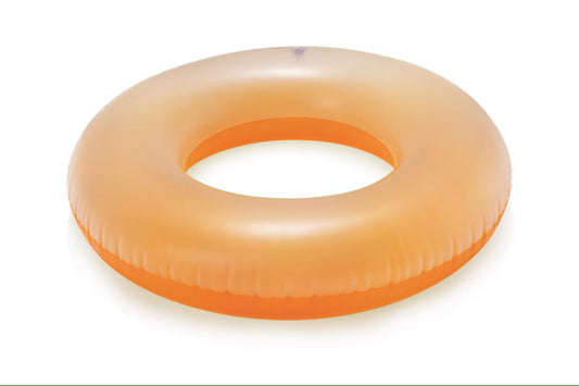 Salvagente Gonfiabile Neon – 76 cm, 2 Colori Assortiti, PVC Resistente