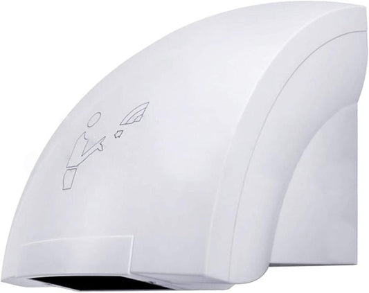 Asciugamani Automatico da Parete con Aria Calda e Fredda – 1800W con Sensore a Infrarossi