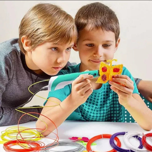 Penna 3D Professionale con Display LED, Controllo Temperatura, Filamento 1.75mm – Ideale per Bambini e Creativi