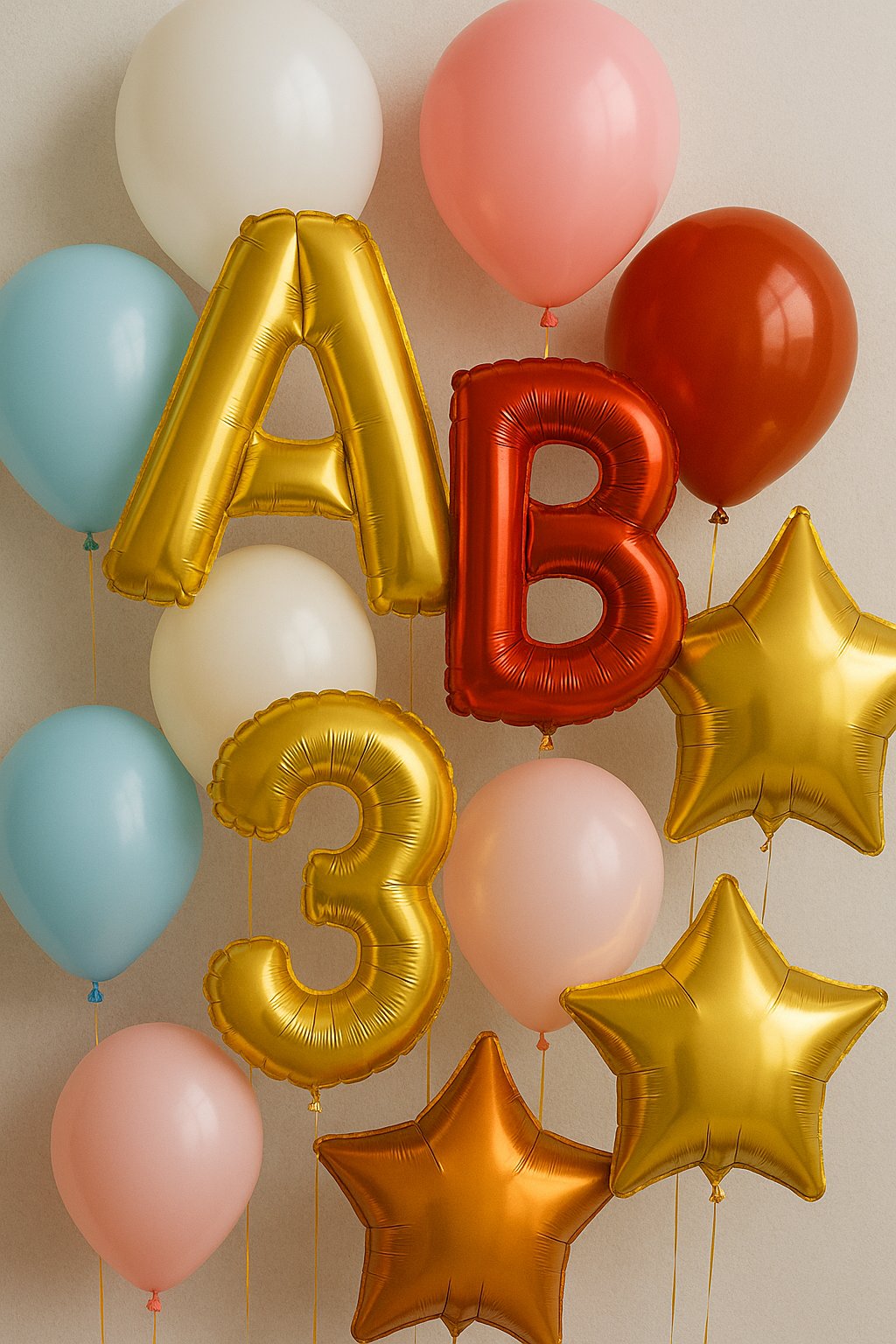 PALLONCINI A TEMA MYLAR PER FESTE