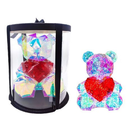 Peluche Orsetto con Cuore LED