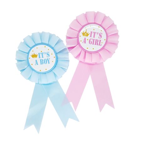 Coccarda festa Boy or Girl