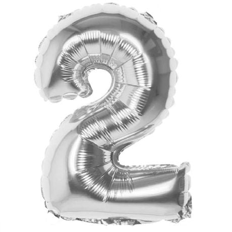 PALLONCINO a forma di NUMERO in Mylar - 100 cm