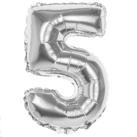 PALLONCINO a forma di NUMERO in Mylar - 100 cm
