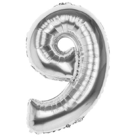 PALLONCINO a forma di NUMERO in Mylar - 100 cm