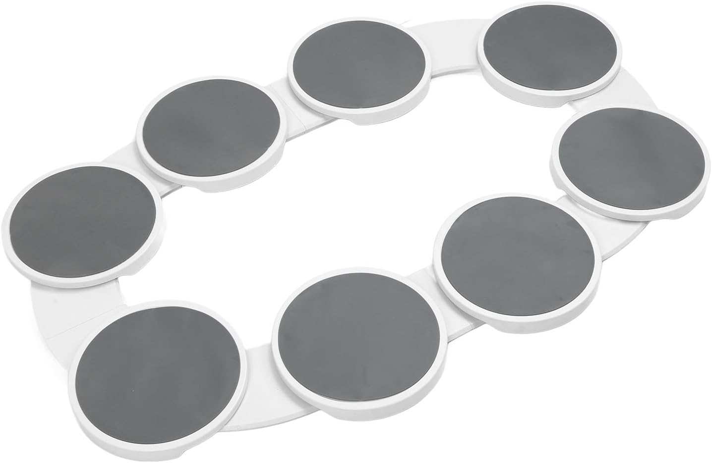 Vassoio Rotante Rettangolare per Tavolo – Girevole Espandibile con Ruote, Superficie Antiscivolo e Resistente al Calore